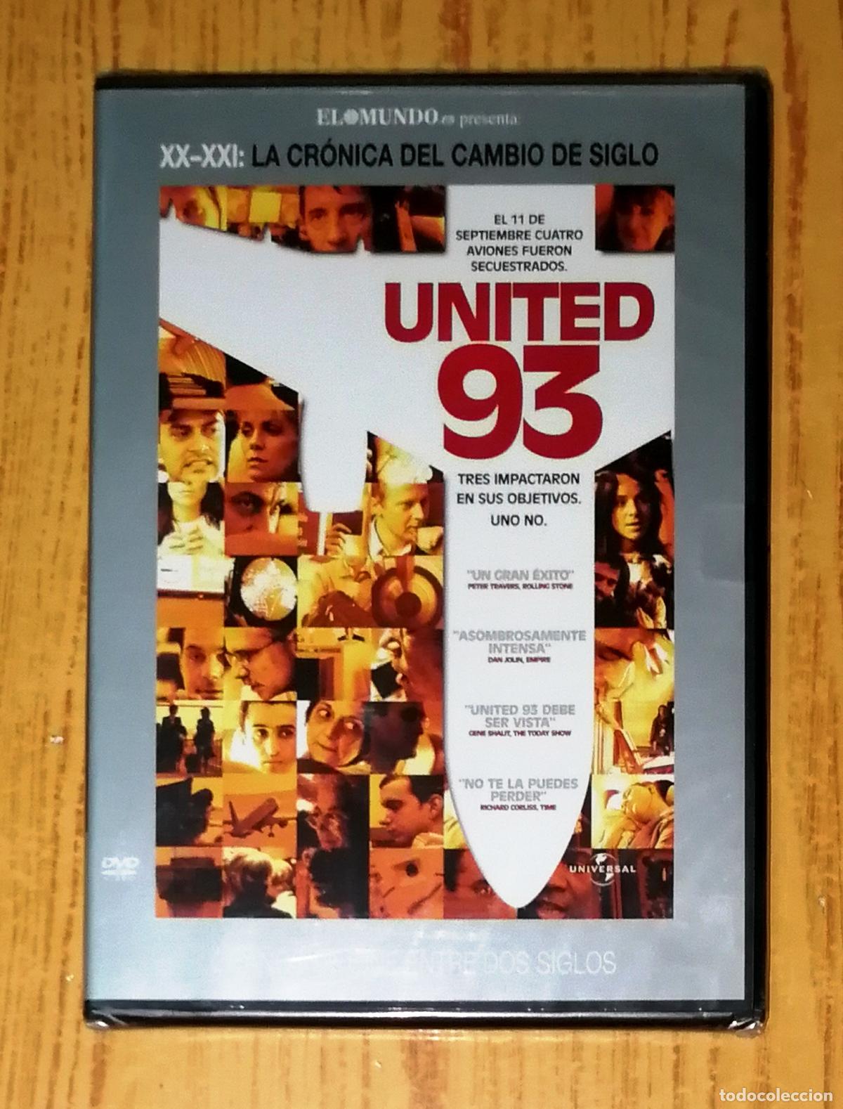Cine: DVD. UNITED 93 (XX-XXI: La Cr&oacute;nica del Cambio de Siglo. El Mundo). - Universal, 2009