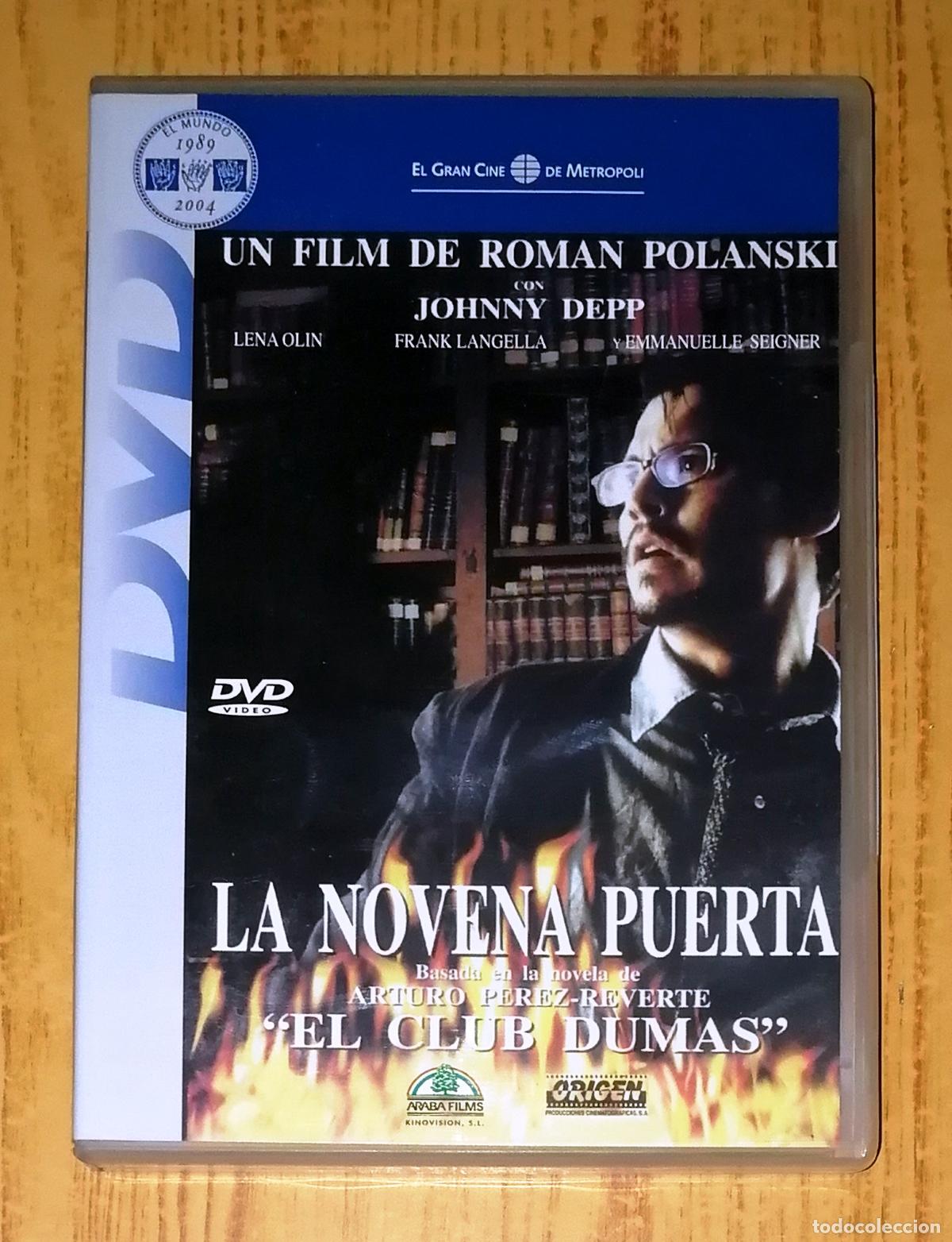 Cin&eacute;ma: DVD. LA NOVENA PUERTA (El Gran Cine de Metr&oacute;poli ; 12. El Mundo). - El Mundo, 2004