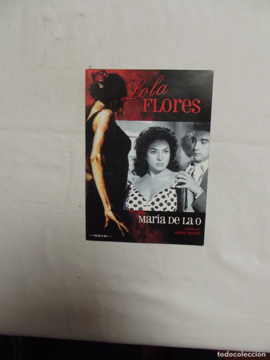 Cine: DVD MARIA DE LA O CON LOLA FLORES ( SOBRE CARTON )