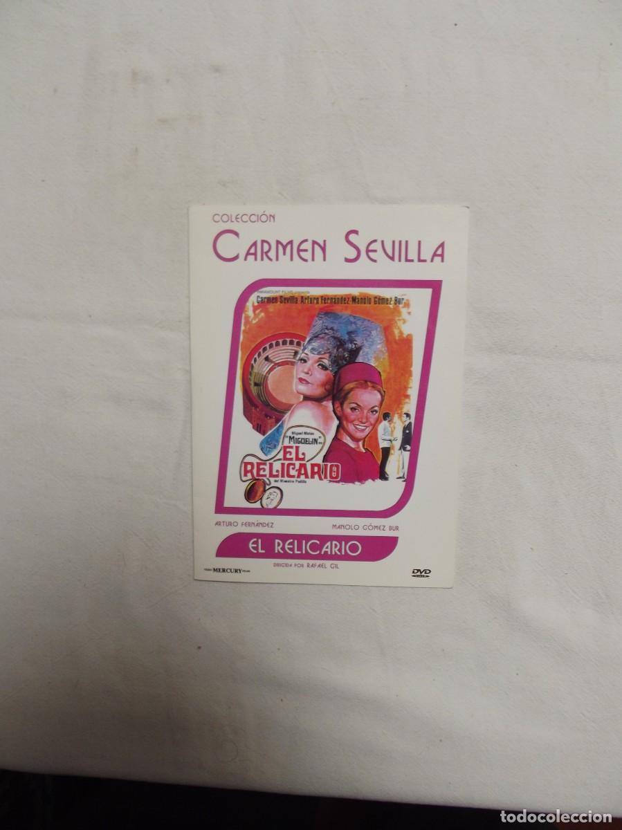 Cine: DVD EL RELICARIO CON CARMEN SEVILLA ( SOBRE CARTON )