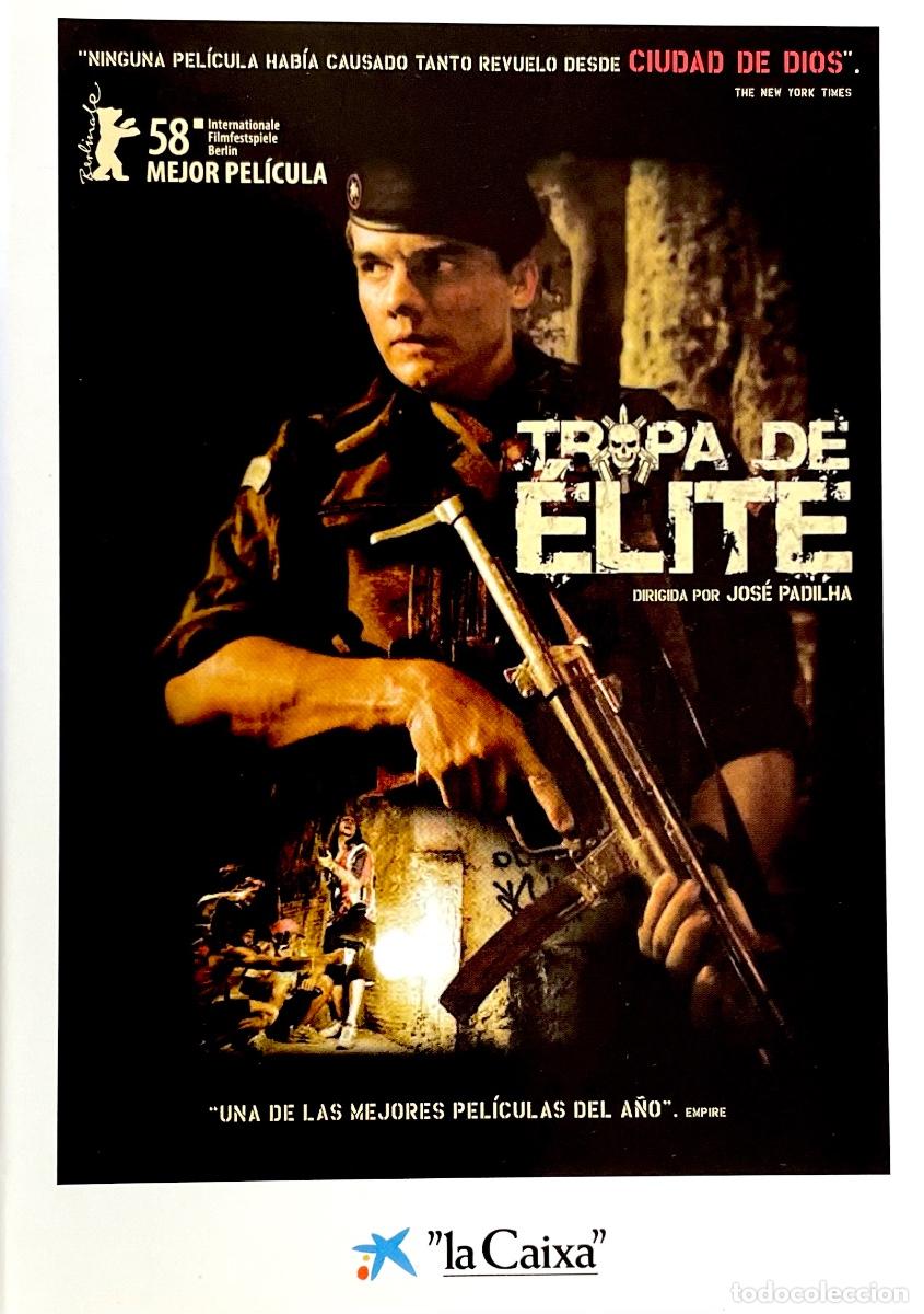Cine: DVD. TROPA DE &Eacute;LITE. Wagner Moura. Caio Junqueira. Andr&eacute; Ramiro. Milhem Cortaz. CAJA FINA.