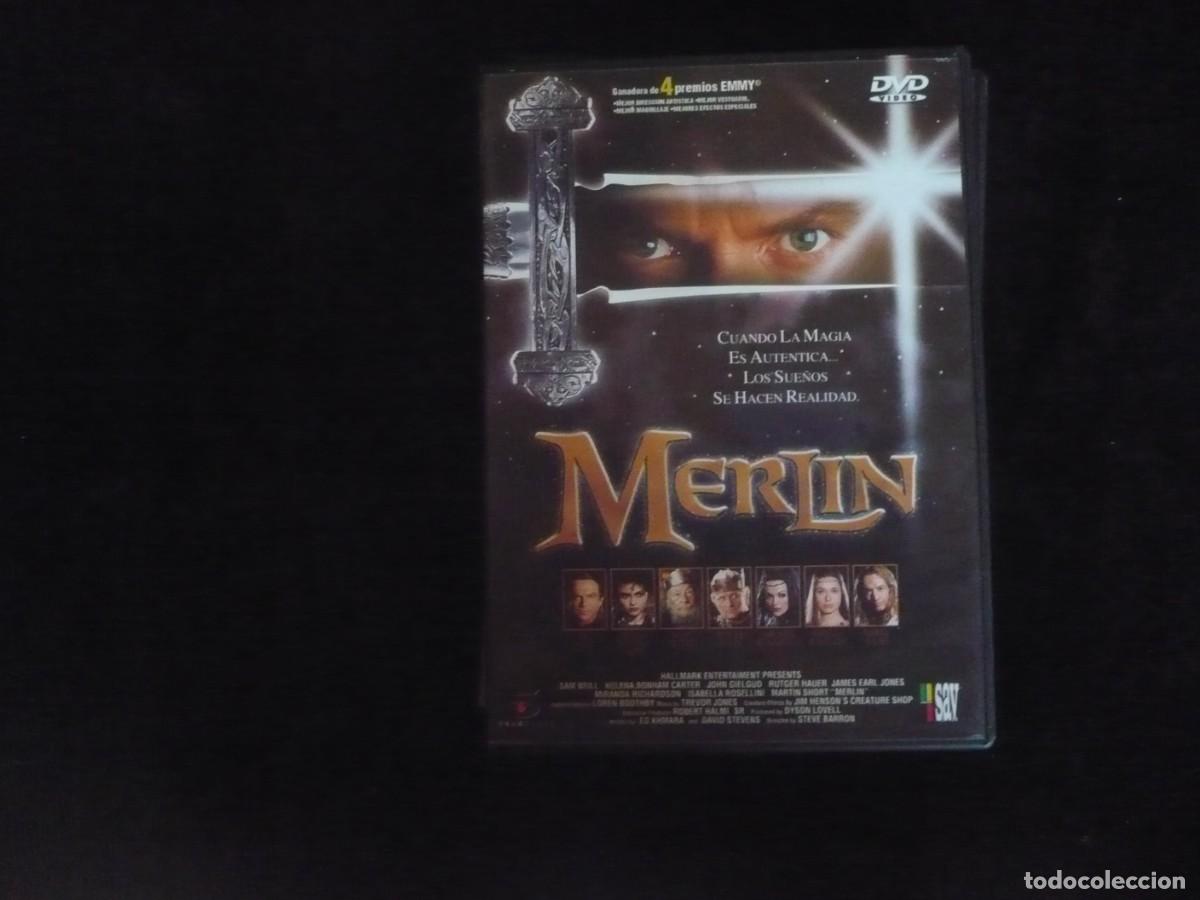 Cine: merlin - dvd como nuevo - Foto 1