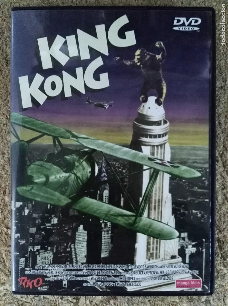 Cine: DVD King Kong.RKO.a&ntilde;o 1933