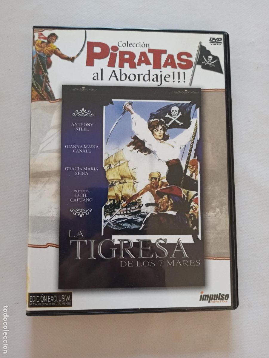 Cin&eacute;ma: DVD LA TIGRESA DE LOS 7 MARES - LUIGI CAPUANO (6H)