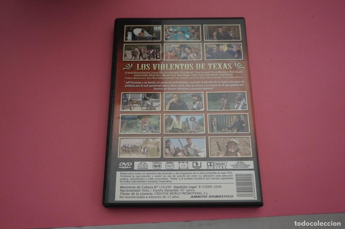 Cine: 4B2/ DVD - LOS VIOLENTOS DE TEXAS - Foto 2