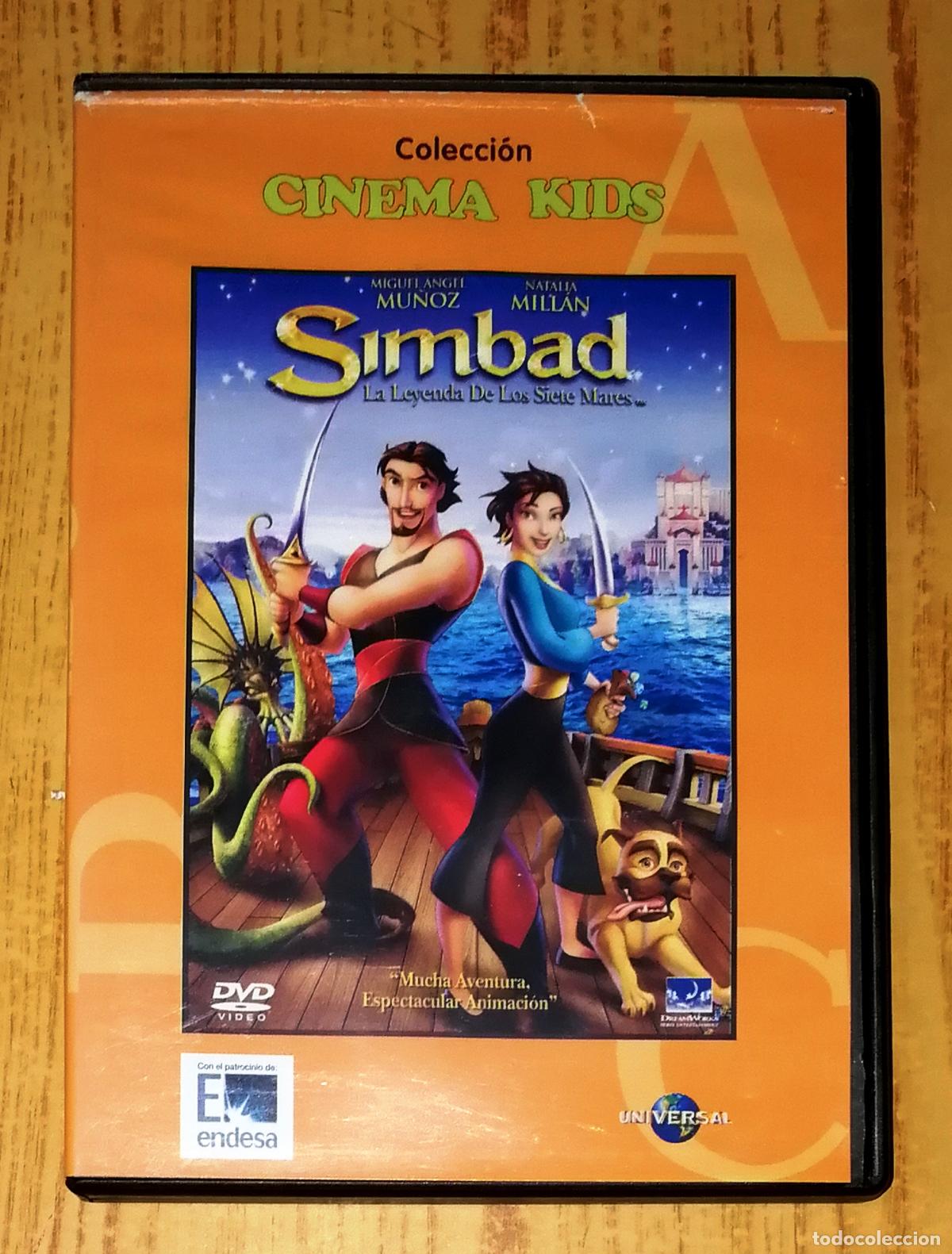 Kino: DVD. SIMBAD : La leyenda de los Siete Mares (Cinema Kids). - Universal, 2004