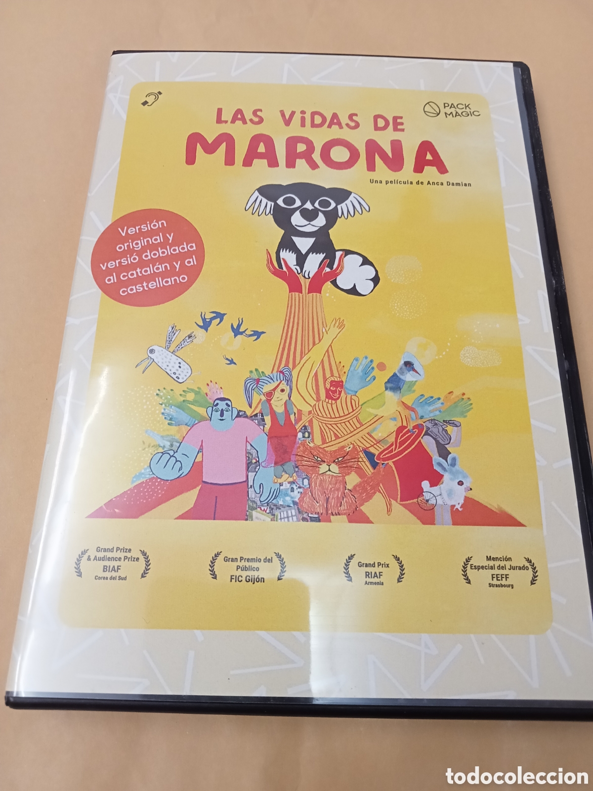 Kino: Dvd. Las vidas de Mariona. Animaci&oacute;n.