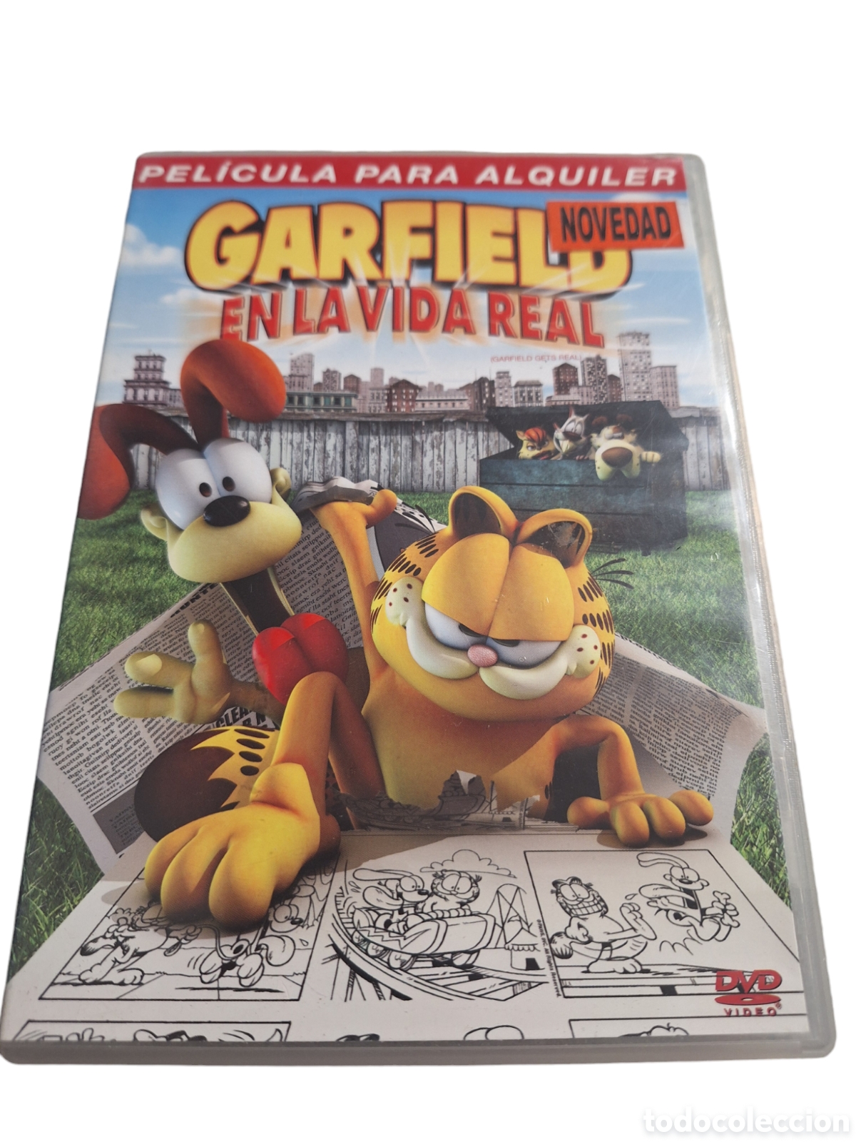 Cine: V31 garfield en la vida real DVD VIDEOCLUB