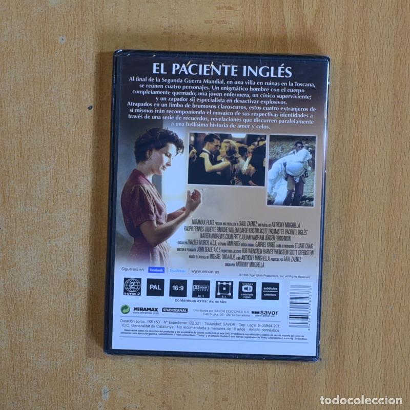Cine: EL PACIENTE INGLES - DVD - Foto 2