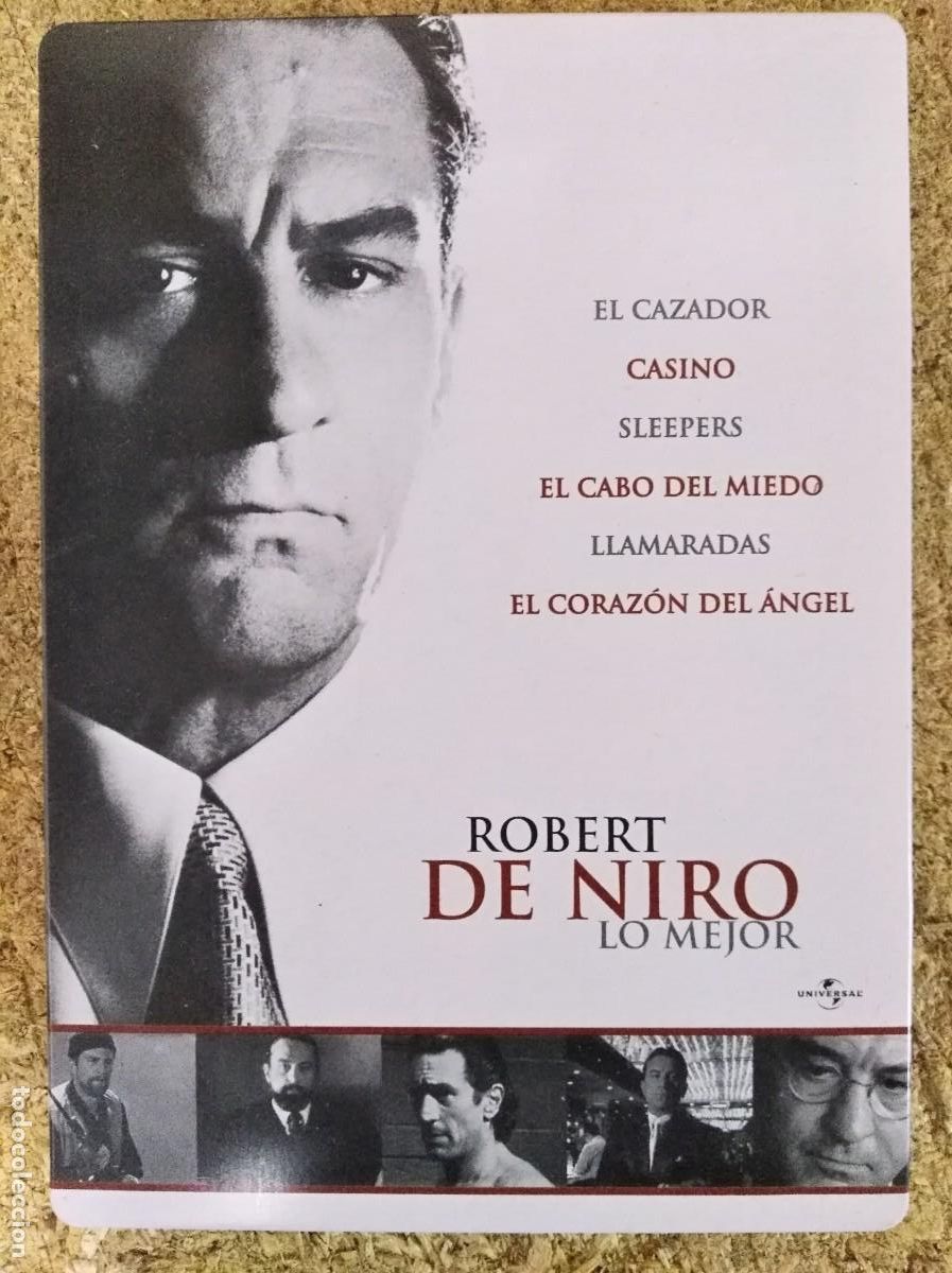 Cine: DVD.Robert de Niro, Lo Mejor.6 Peliculas en caja metalica.Ver descripcion