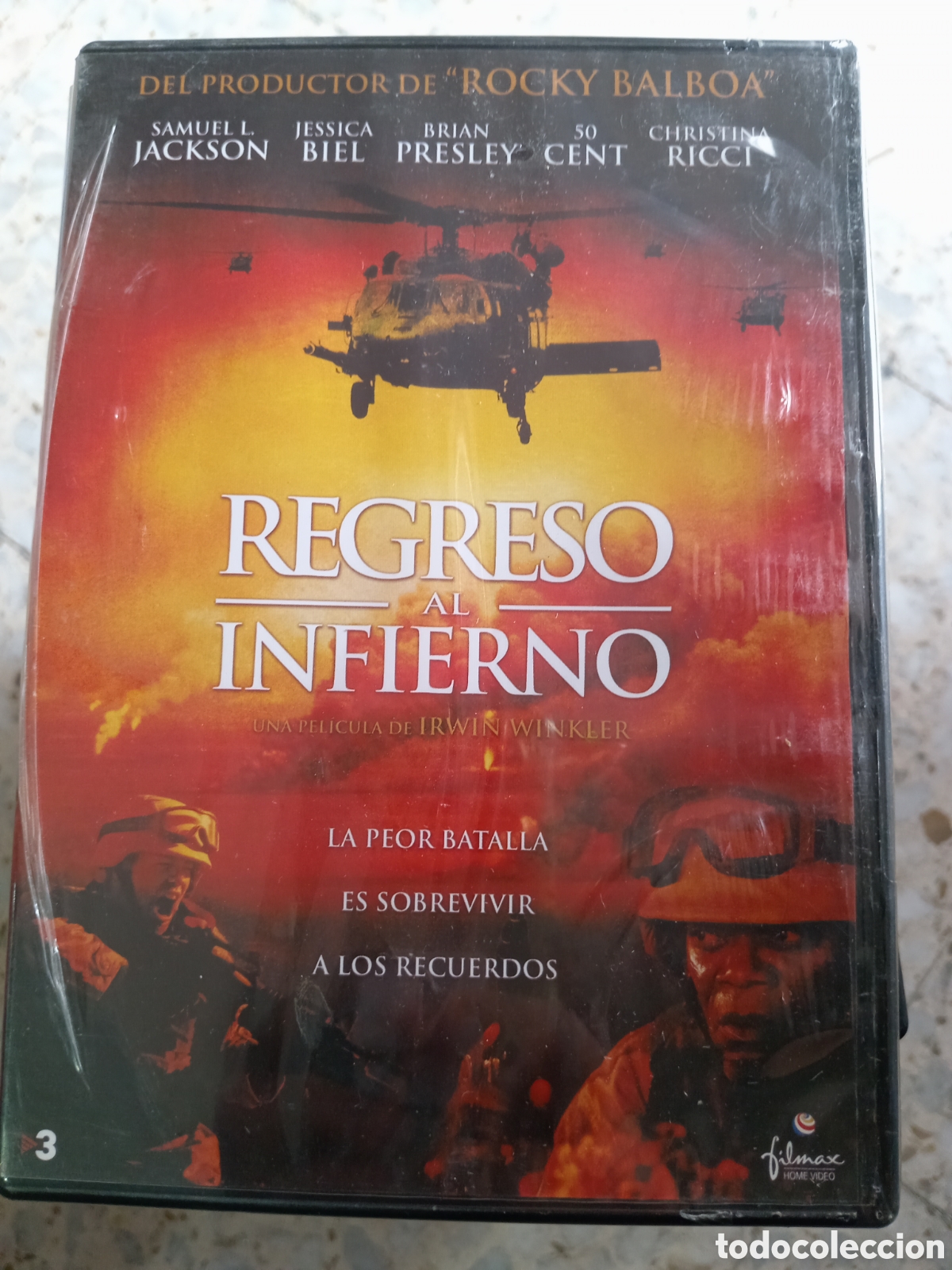 Cinema: DVD REGRESO AL INFIERNO SAMUEL L JACKSON NUEVO PRECINTADO