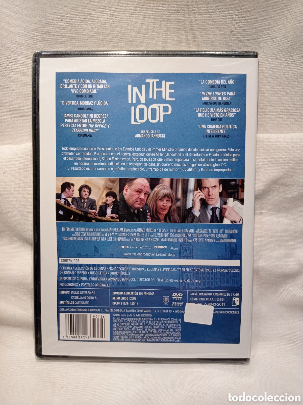 Cine: DVD IN THE LOOP PRECINTADO - Foto 2