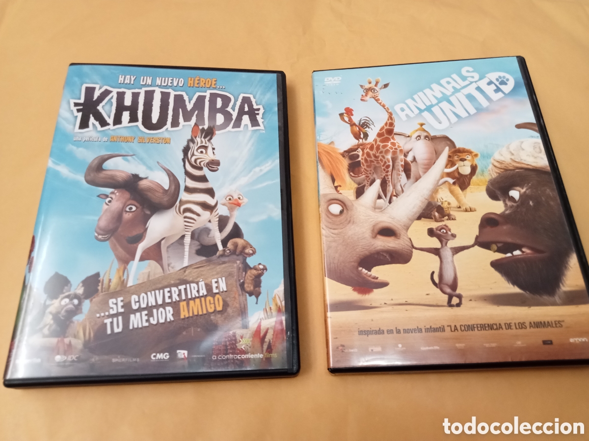 Cine: 2 Dvds. Khumba + Animal United.