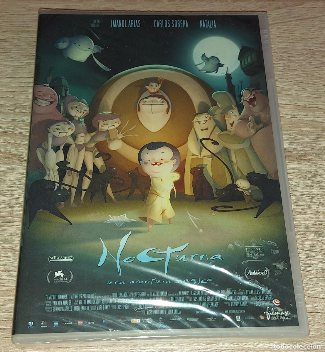 Cine: DVD NOCTURNA UNA AVENTURA MAGICA GOYA DE ANIMACION 2008 PRECINTADA