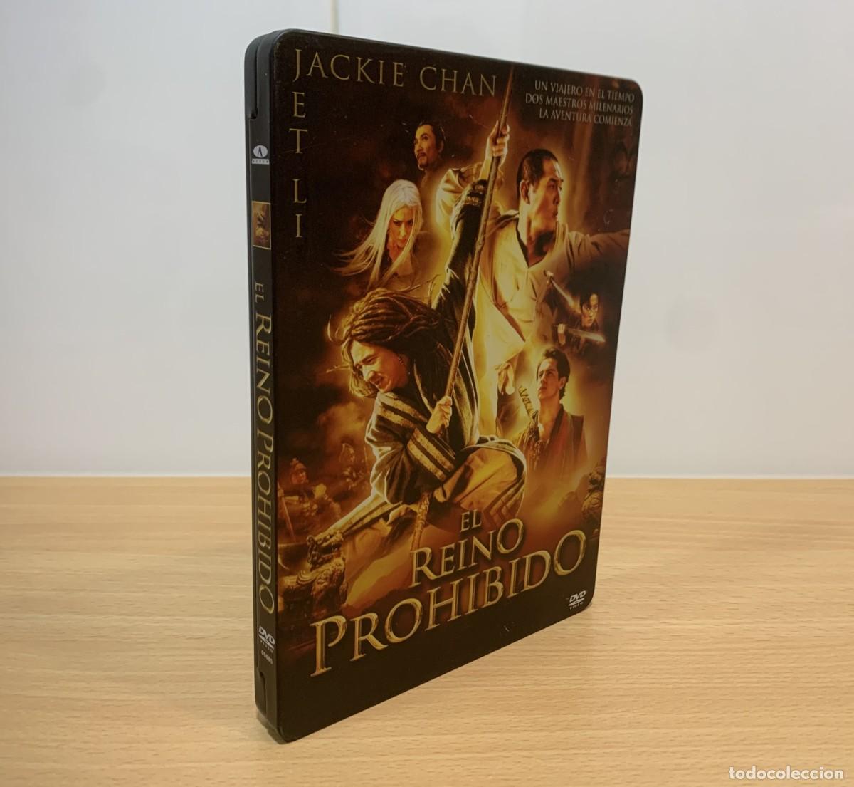Cine: DVD CAJA MET&Aacute;LICA STEELBOOK 2 DISCOS CINE FANT&Aacute;STICO DE ARTES MARCIALES - EL REINO PROHIBIDO (2008)