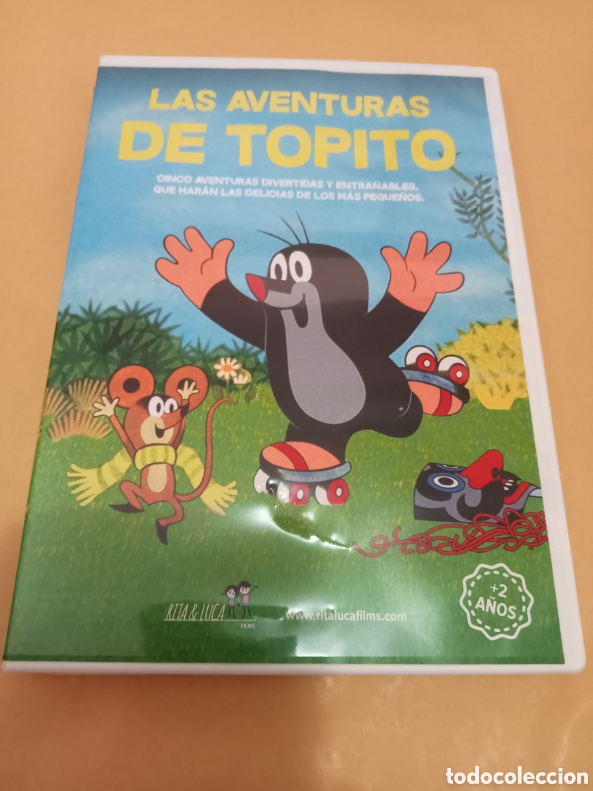 Cine: Dvd. Las aventuras de Topito. Animaci&oacute;n para peques.