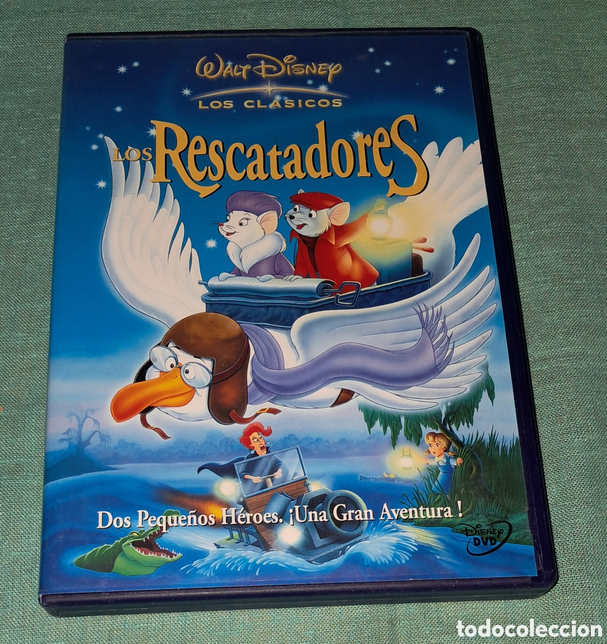 Cine: DVD LOS RESCATADORES, LOS CL&Aacute;SICOS WALT DISNEY