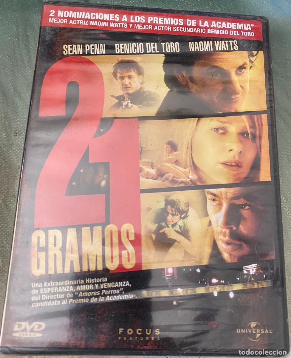 Cine: '21 gramos', de Alejandro Gonz&aacute;lez I&ntilde;arritu. Drama. Universal. Edici&oacute;n de 2004. Nueva precintada.