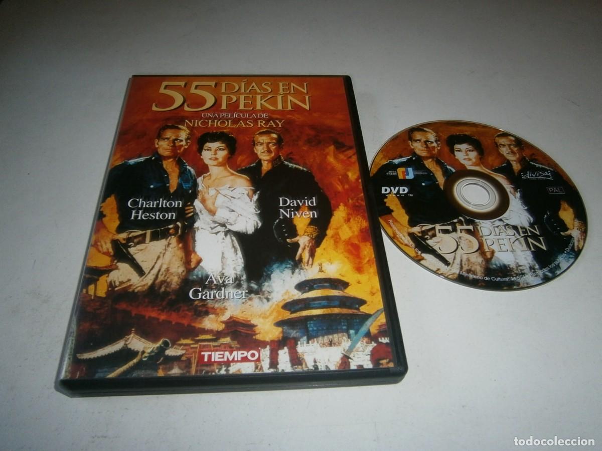 Cine: 55 DIAS EN PEKIN DVD NICHOLAS RAY CHARLTON HESTON DAVID NIVEN AVA GARDNER