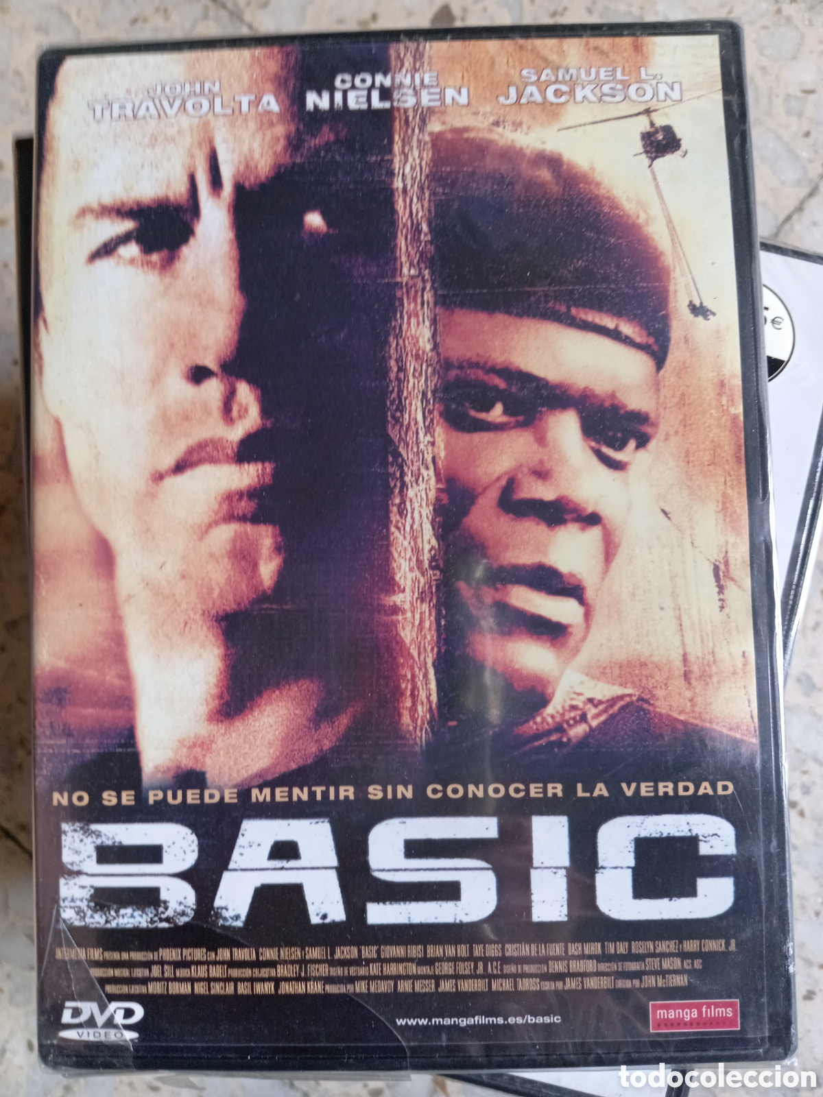 Cine: DVD BASIC JOHN TRAVOLTA NUEVO PRECINTADO - Foto 1