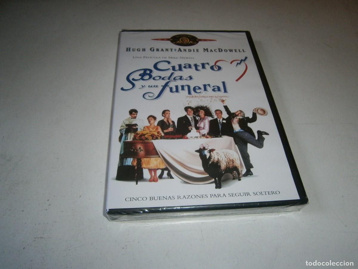 Cin&eacute;ma: CUATRO BODAS Y UN FUNERAL DVD NUEVO PRECINTADO HUGH GRANT ANDIE MAC DOWELL