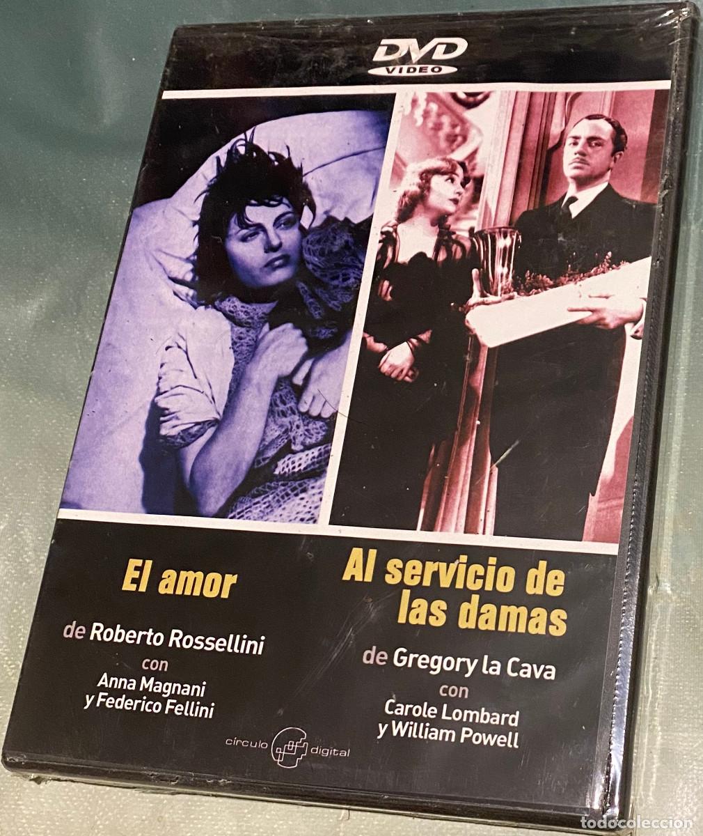 Cinema: 'El amor' + 'Al servicio de las damas'. 2 pel&iacute;culas en 1 DVD. Obras maestras. Nuevo precintado.