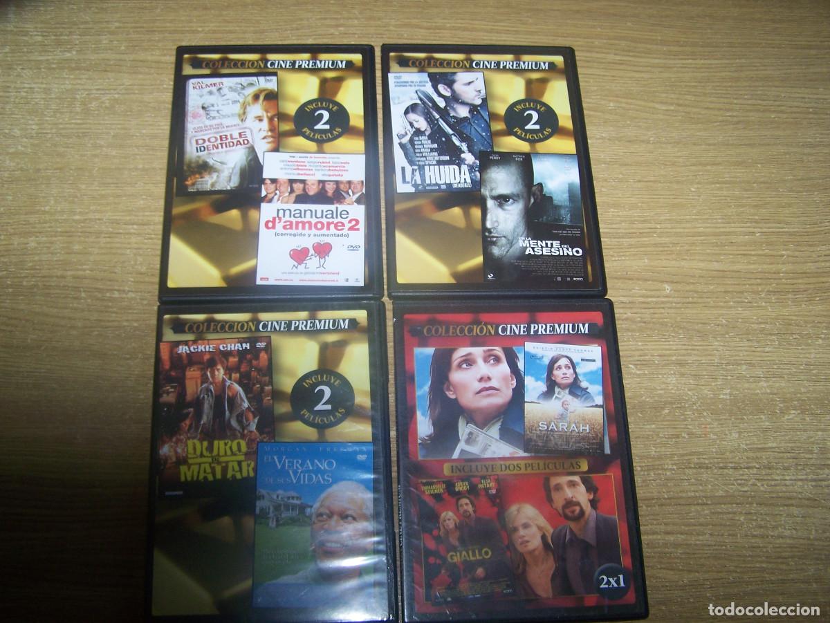 Cine: Lote 10 dvds x 2 films caja slim ( ver fotos )
