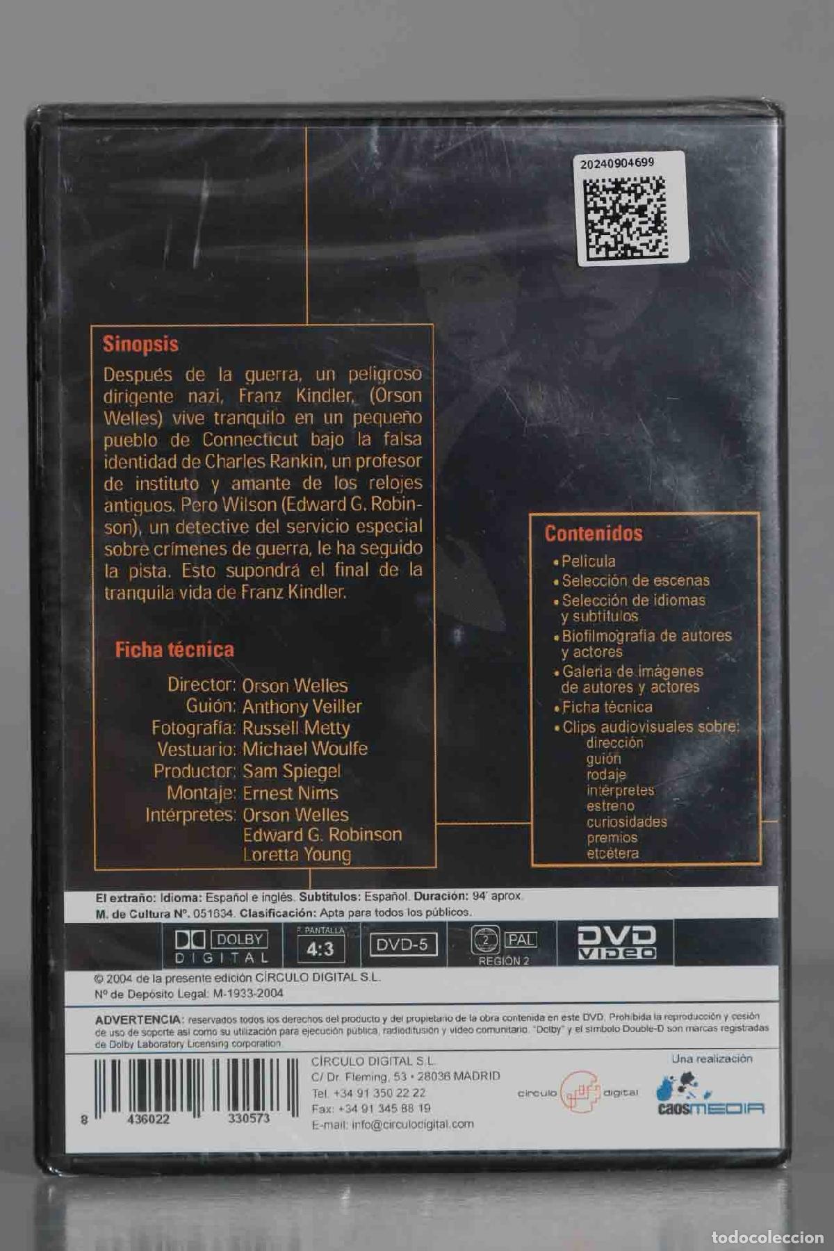 Cine: DVD. EL EXTRA&Ntilde;O. PRECINTADO - Foto 2
