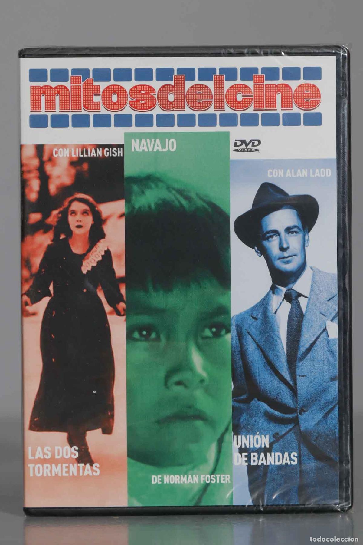 Cine: DVD. LAS DOS TORMENTAS. NAVAJO. UNI&Oacute;N DE BANDAS. PRECINTADO