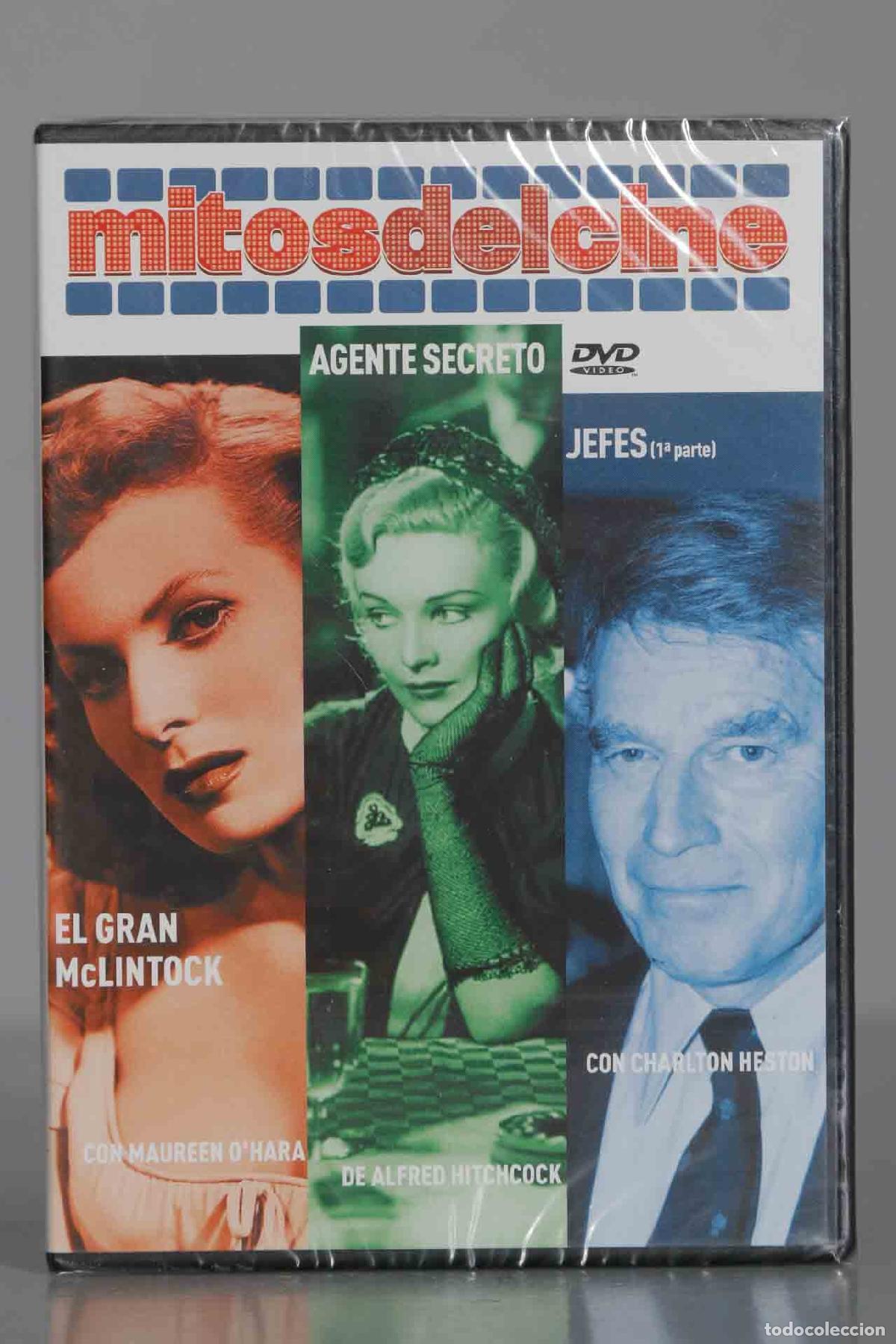 Cine: DVD. EL GRAN MCLINTOCK. AGENTE SECRETO. JEFES (1&ordf; PARTE). PRECINTADO
