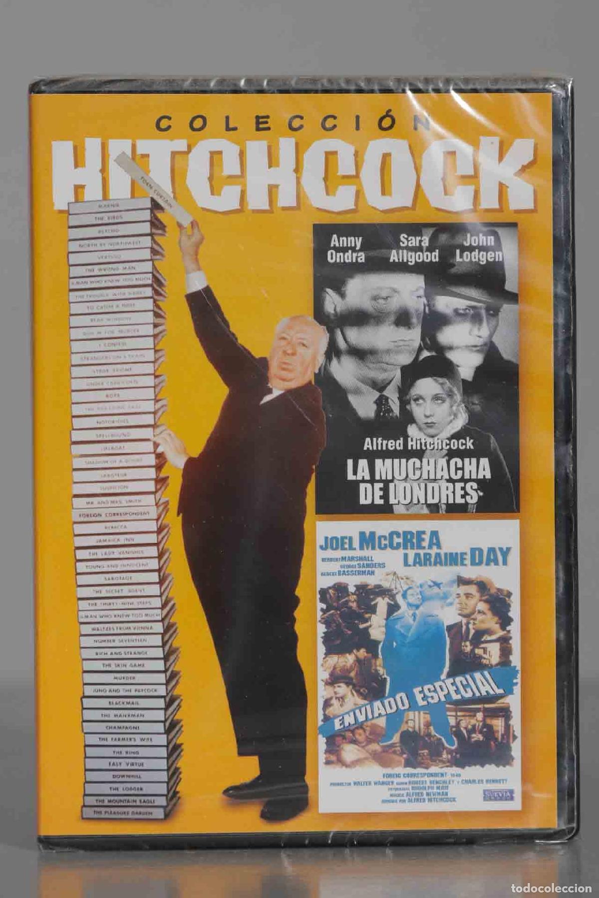 Cin&eacute;ma: DVD. LA MUCHACHA DE LONDRES. ENVIADO ESPECIAL. COLECCI&Oacute;N HITCHCOCK. PRECINTADO