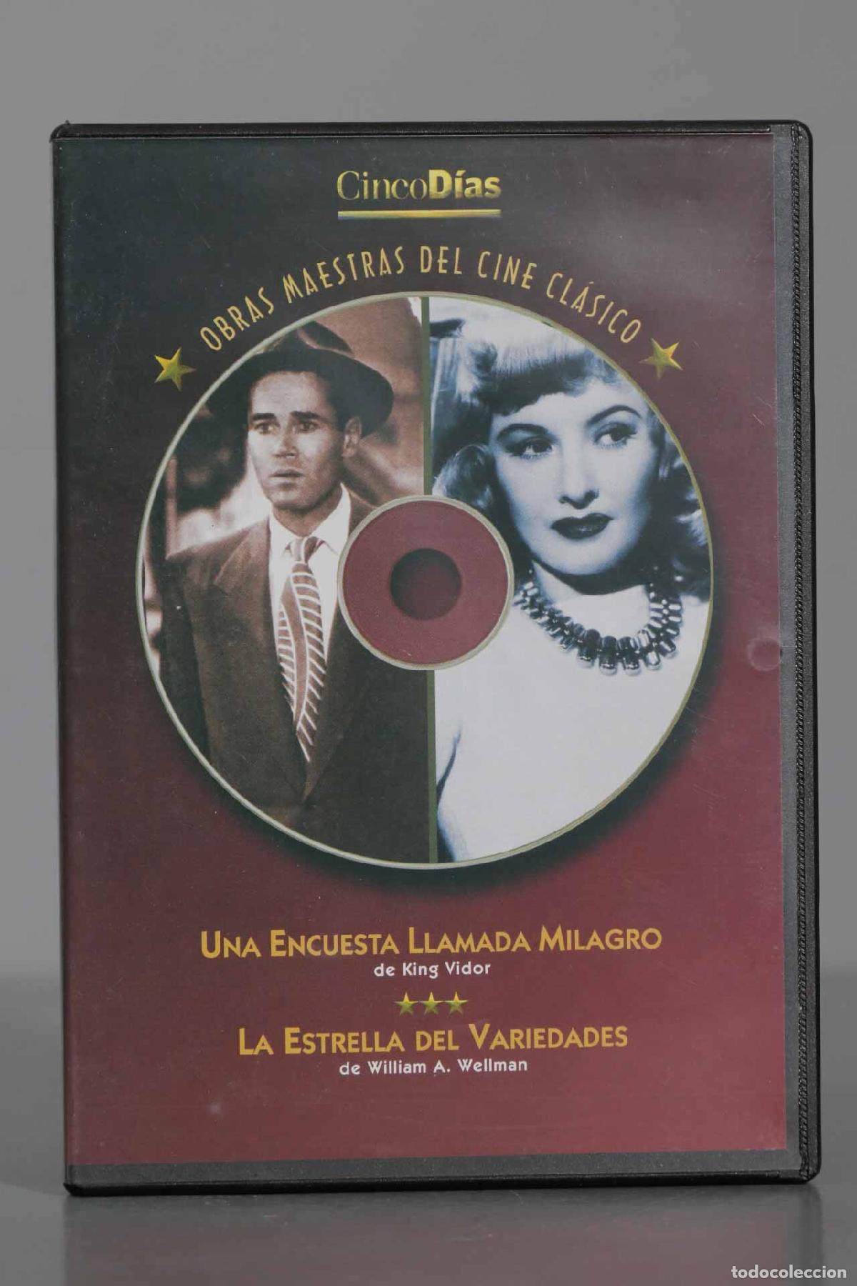 Cine: DVD. UNA ENCUESTA LLAMADA MILAGRO. LA ESTRELLA DEL VARIEDADES