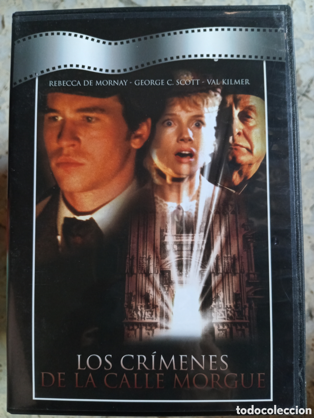 Cine: DVD LOS CRIMENES DE LA CALLE MORGUE SLIM
