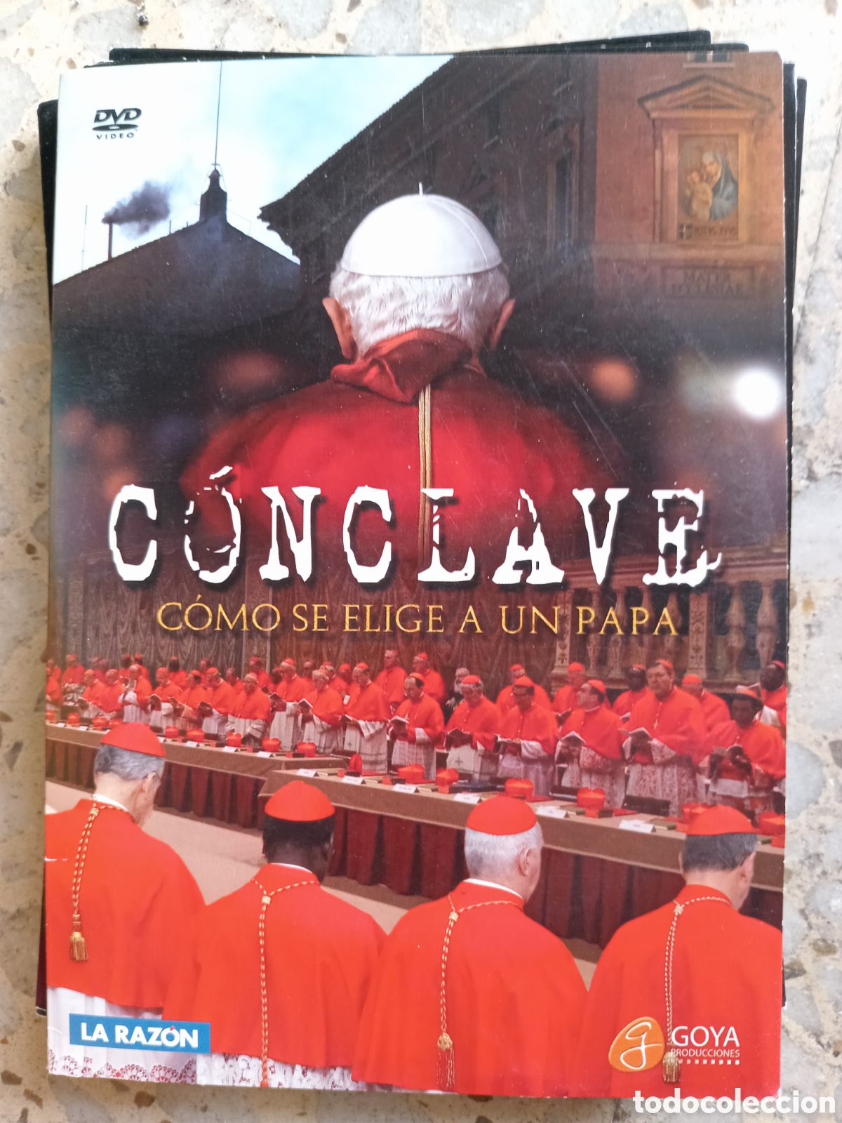 Cine: DVD CONCLAVE COMO SE ELIGE A UN PAPA CARTON