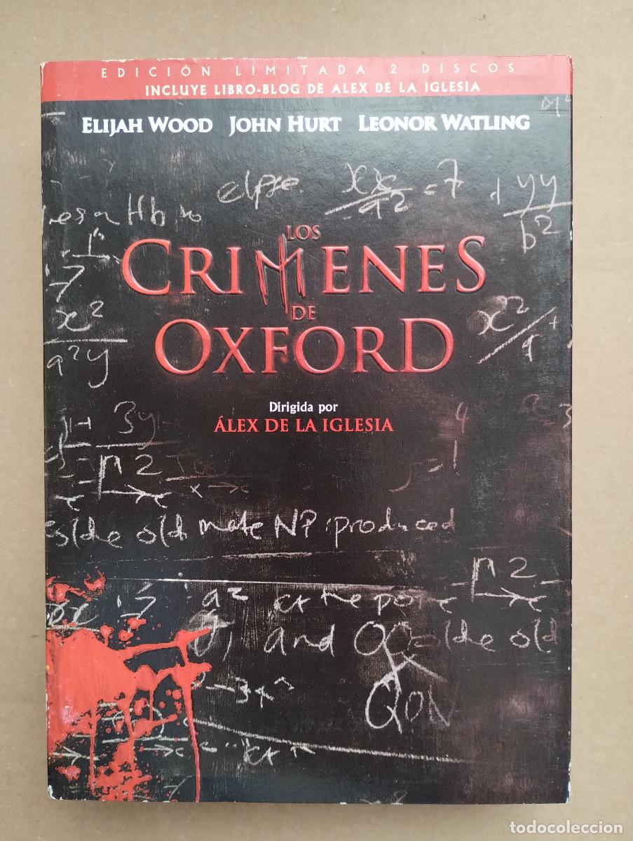 Cinema: LOS CRIMENES DE OXFORD EDICION LIMITADA 2 DVD + LIBRO BLOG