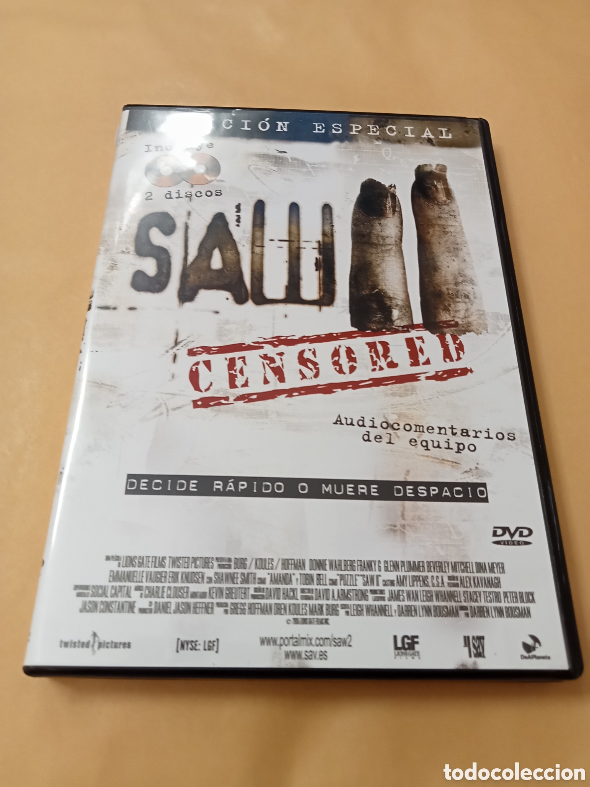 Cine: Dvd. Saw II. Terror.