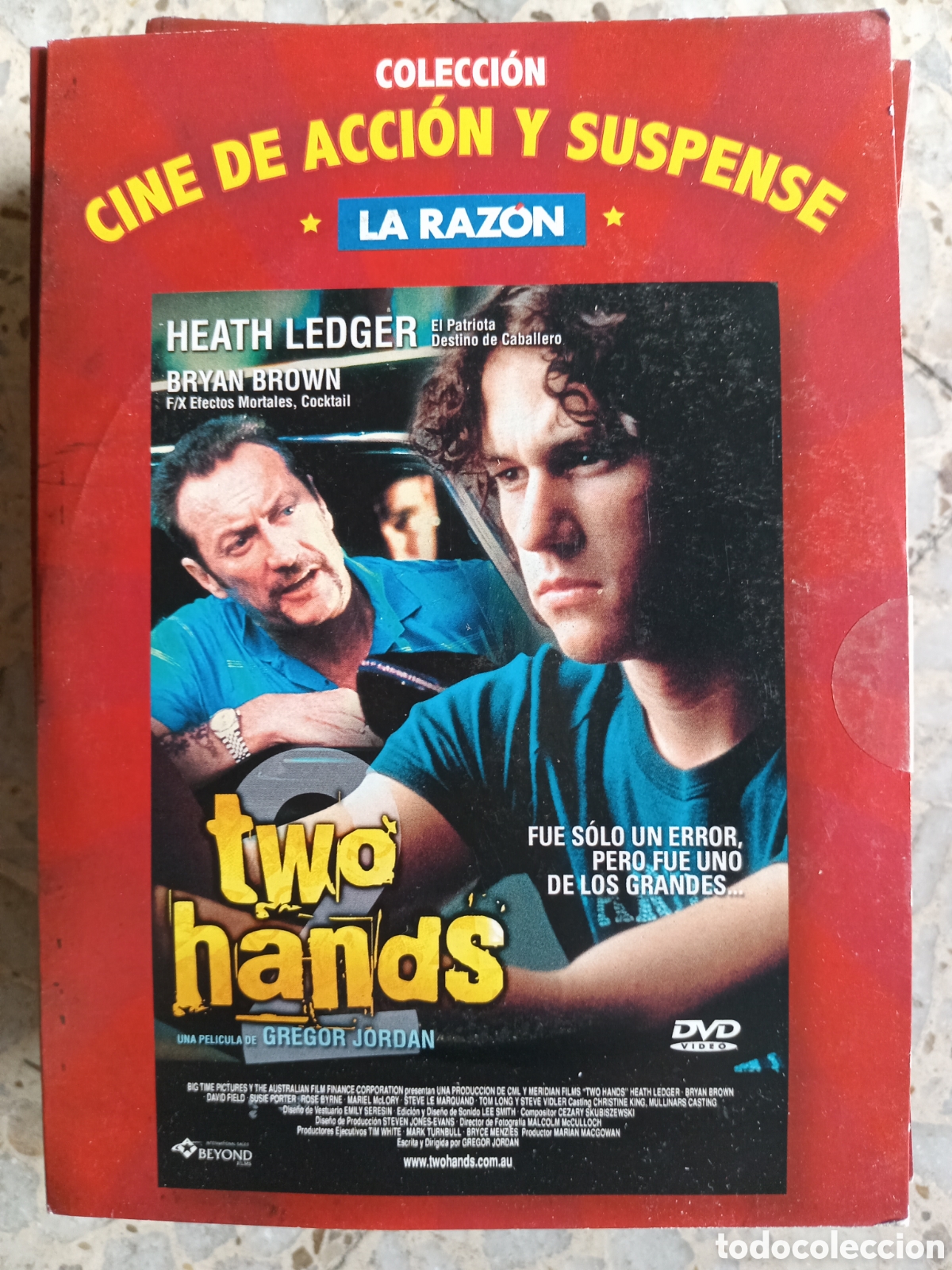 Kino: DVD TWO HANDS HEATH LEDGER CARTON