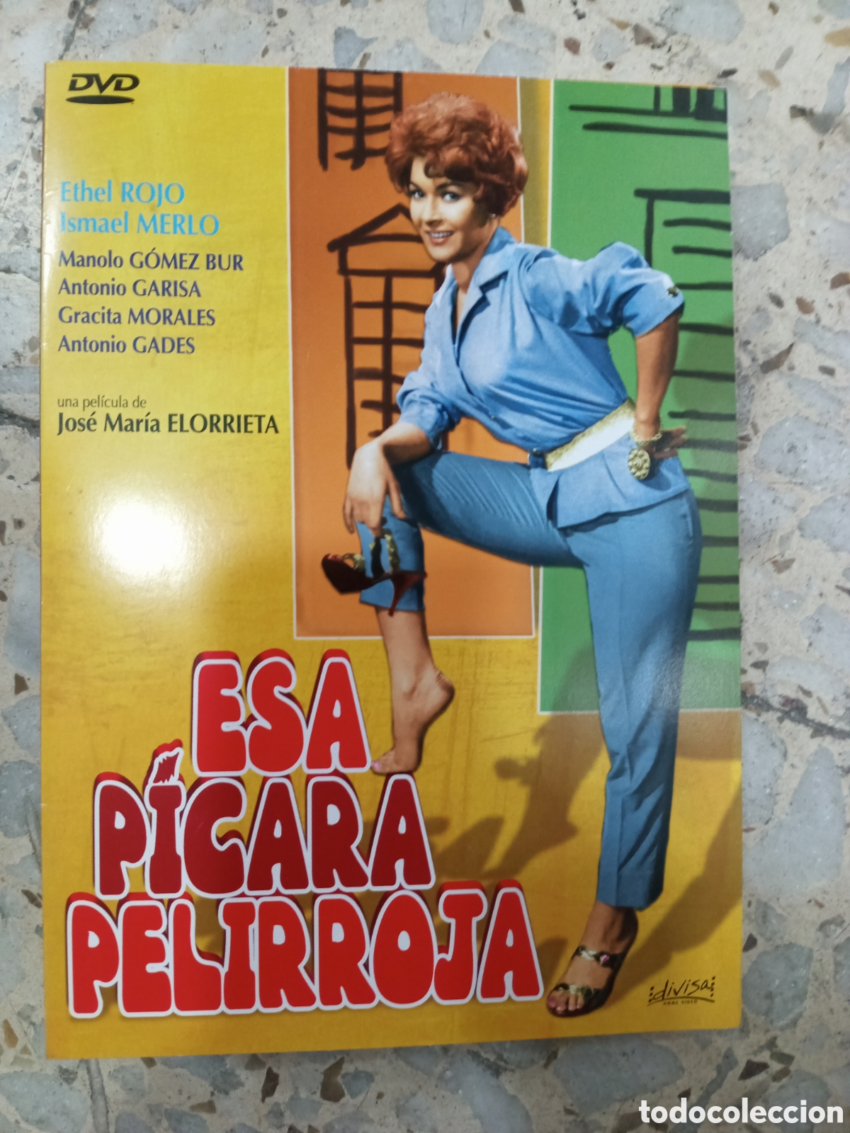 Cinema: DVD ESA PICARA PELIRROJA GRACITA MORALES CARTON