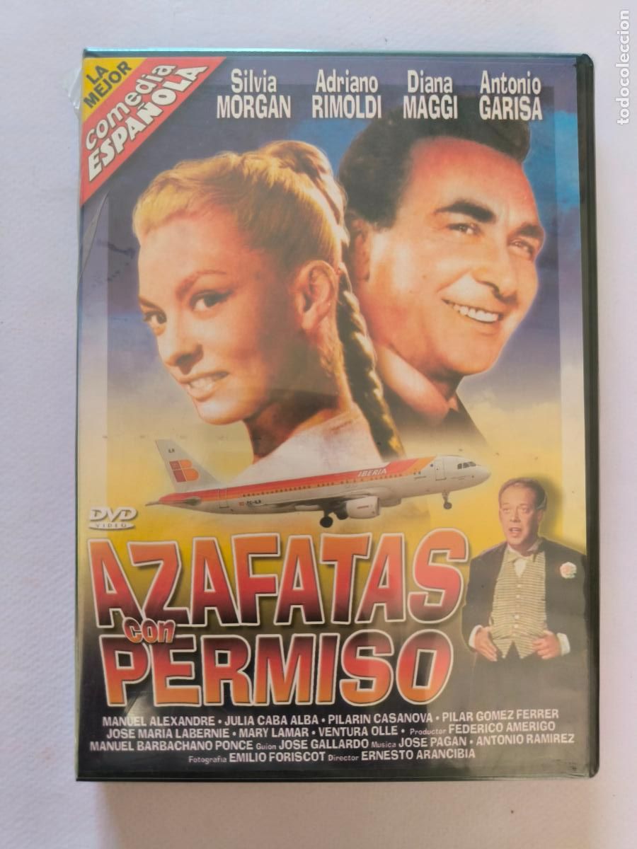 Cinema: DVD AZAFATAS CON PERMISO - ERNESTO ARANCIBIA - NUEVO, PRECINTADO (EFw)