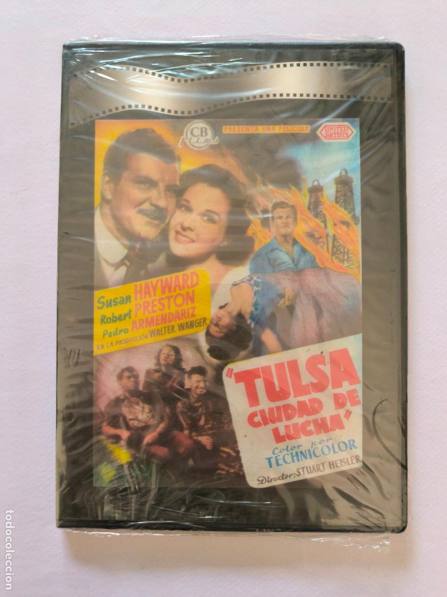 Cinema: DVD TULSA CIUDAD DE LUCHA - CAJA SLIM - NUEVO, PRECINTADO (EJ)