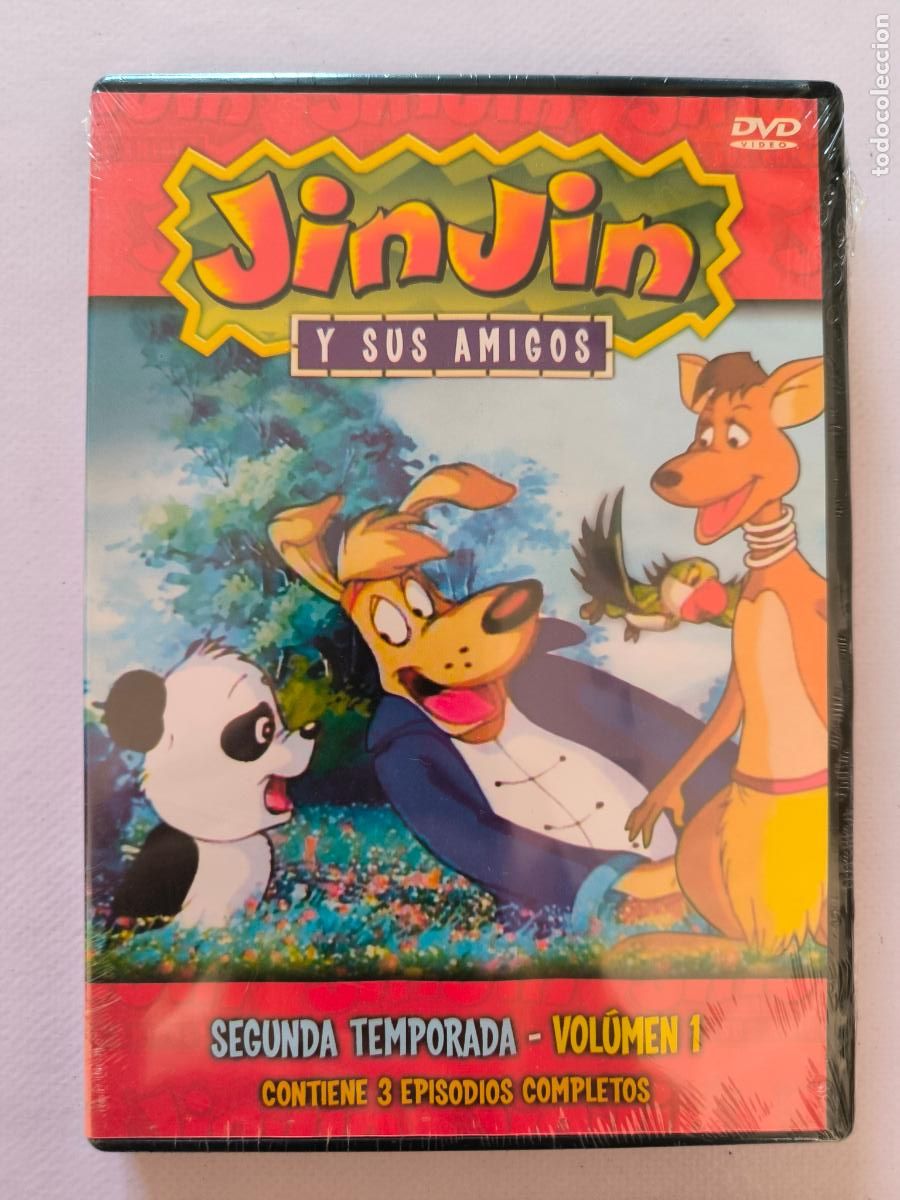 Cinema: DVD JINJIN Y SUS AMIGOS - SEGUNDA TEMPORADA VOL. 1 - NUEVO, PRECINTADO (EK)