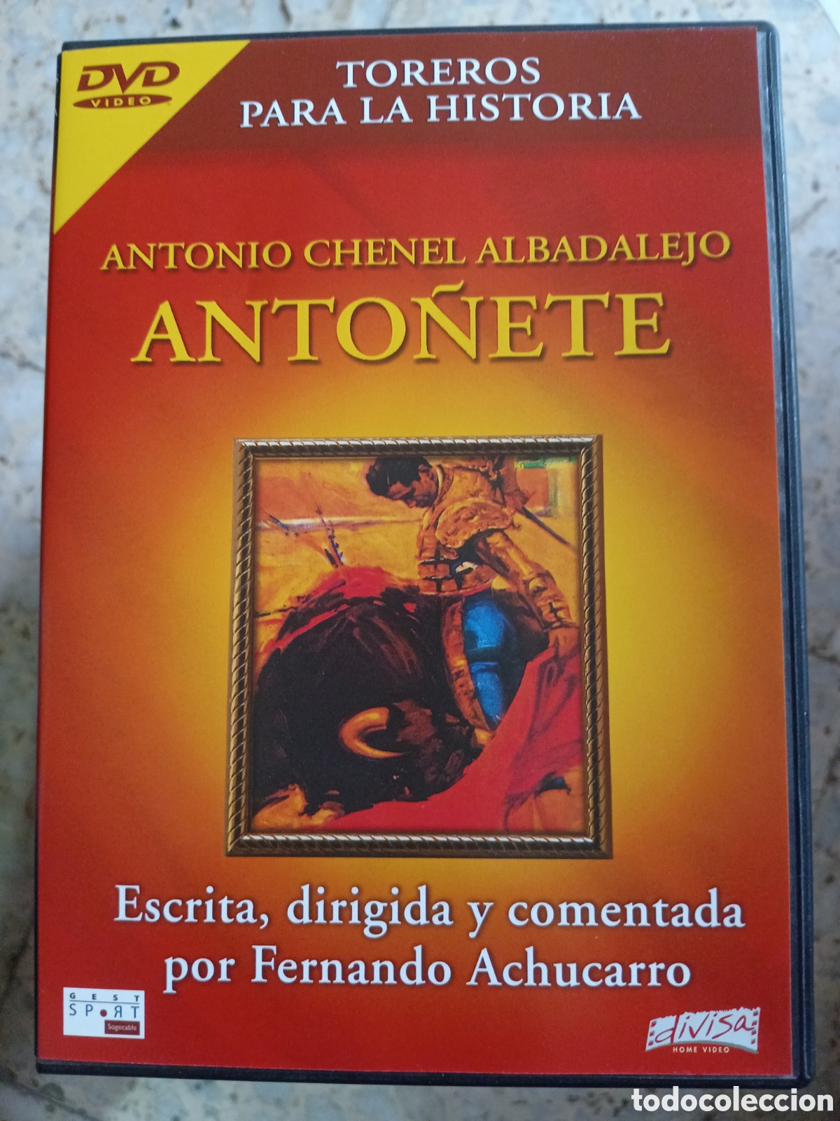 Cin&eacute;ma: DVD ANTO&Ntilde;ETE ANTONIO CHENEL ALBADALEJO FERNANDO ACHUCARRO TOREROS PARA LA HISTORIA
