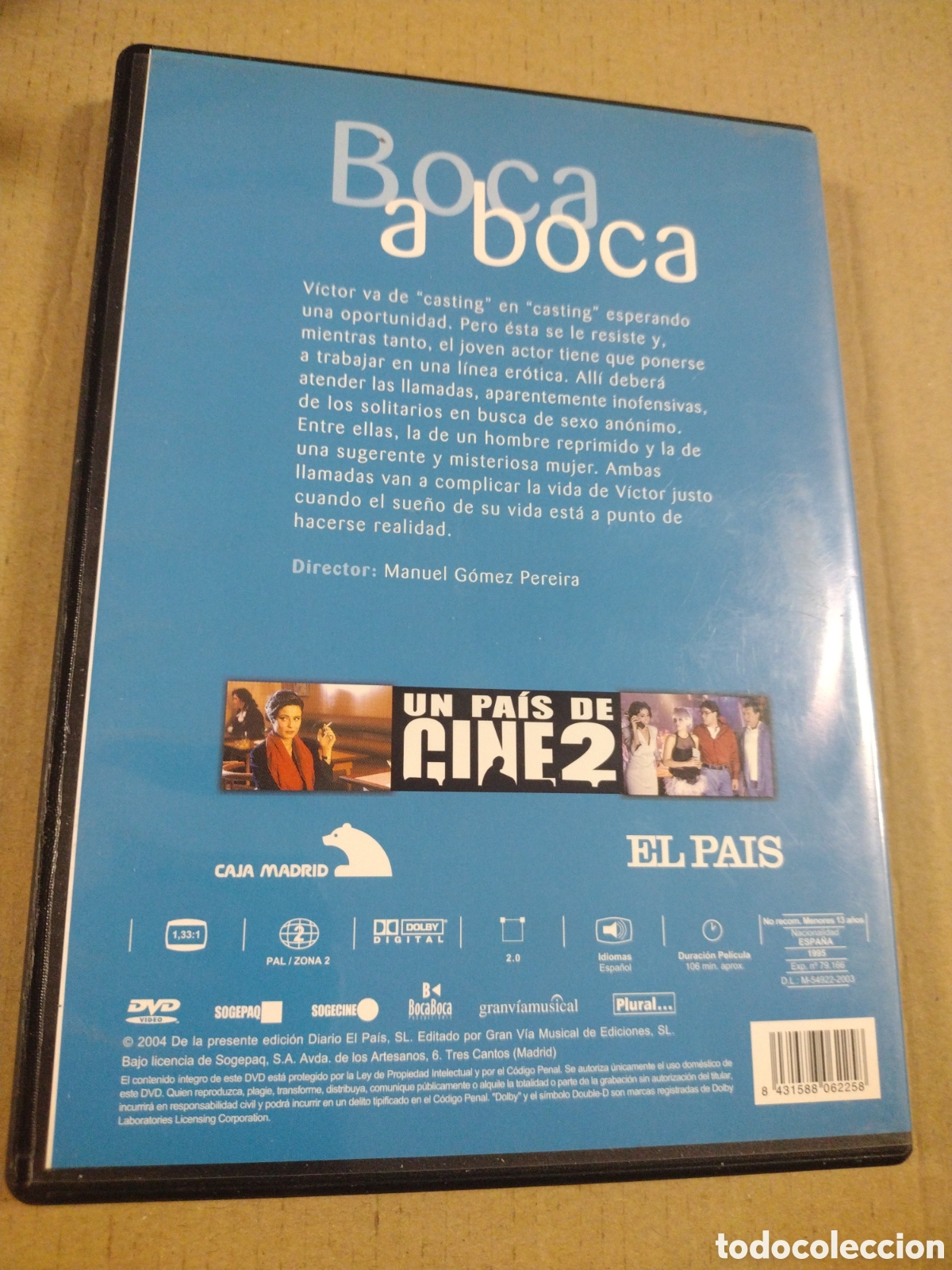 Cine: Boca a Boca. Javier Bardem. DVD* - Foto 2
