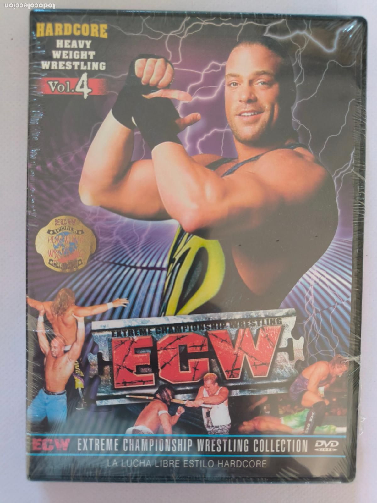 Cinema: DVD EXTREME CHAMPIONSHIP WRESTLING COLLECTION VOL. 4 - NUEVO, PRECINTADO (F&Ntilde;)