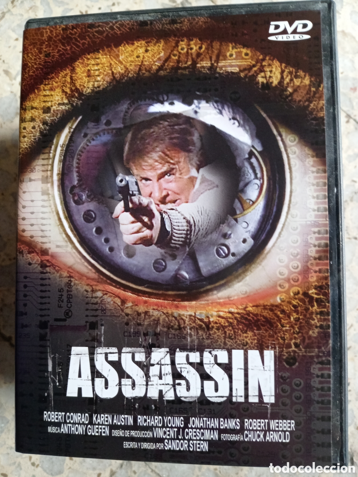 Cine: DVD ASSASSIN ROBERT CONRAD - Foto 1