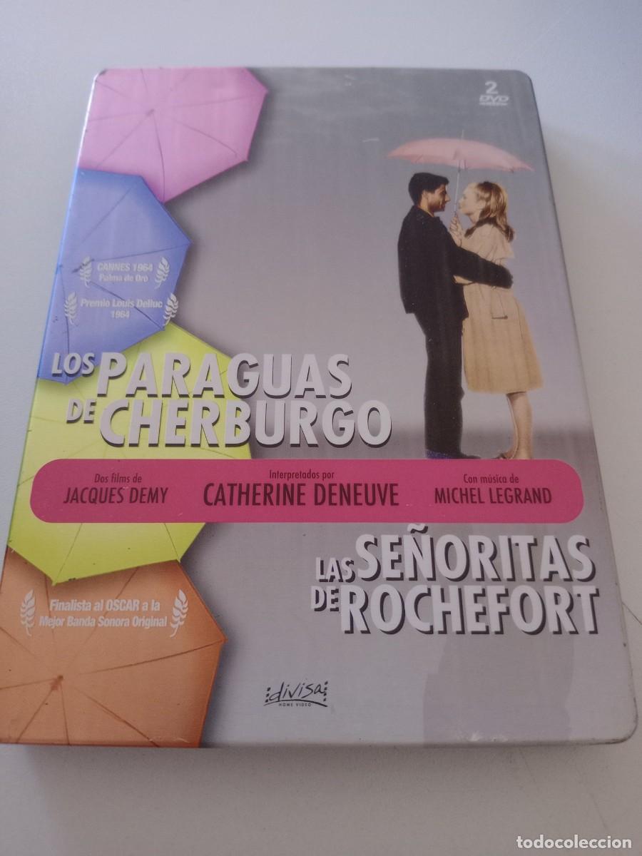Cine: Pel&iacute;cula DVD - steelbook los paraguas de cherburgo y las se&ntilde;oritas de rochefort