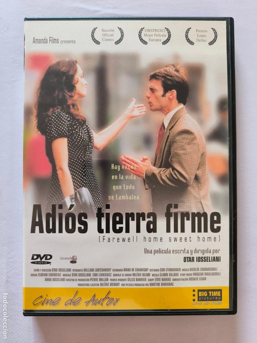 Cinema: DVD ADIOS TIERRA FIRME - OTAR IOSSELIANI (HS)