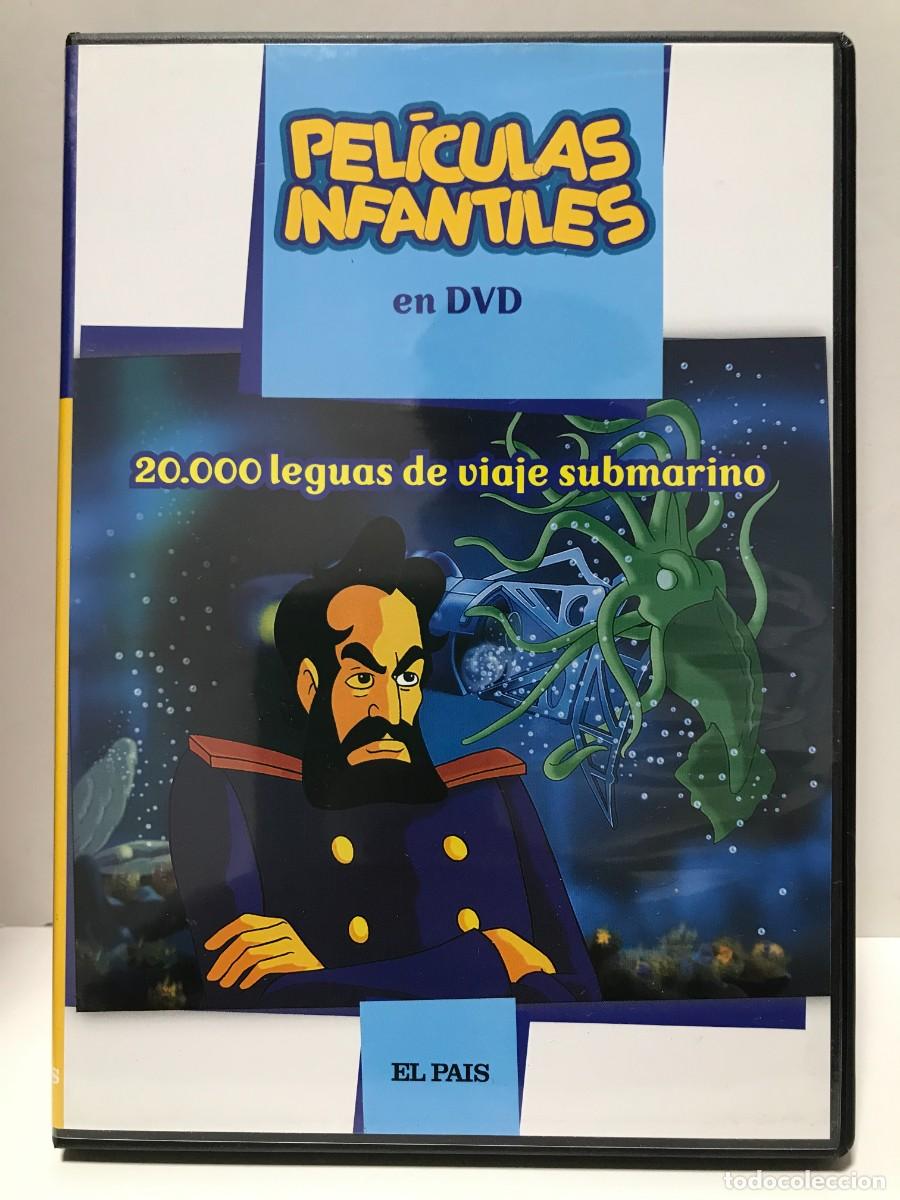 Cine: DVD INFANTILES N&ordm; 19 20.000 LEGUAS DE VIAJE SUBMARINO (S)