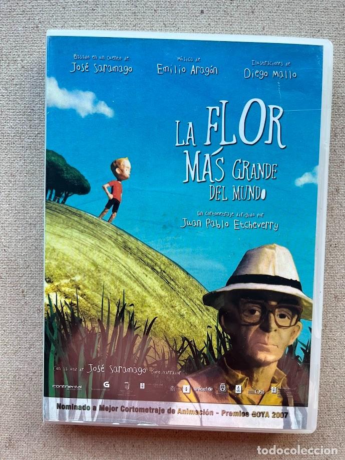 Cine: La flor mas grande del mundo / Cortometraje Juan Pablo Etcheverry / Jos&eacute; Samarago / DVD /