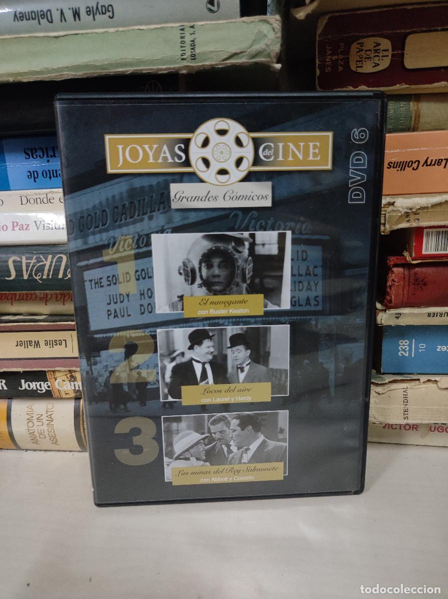 Cinema: JOYAS DEL CINE GRANDES COMICOS EL NAVEGANTE / LOCOS DEL AIRE / LAS MINAS DEL REY SALMONETE